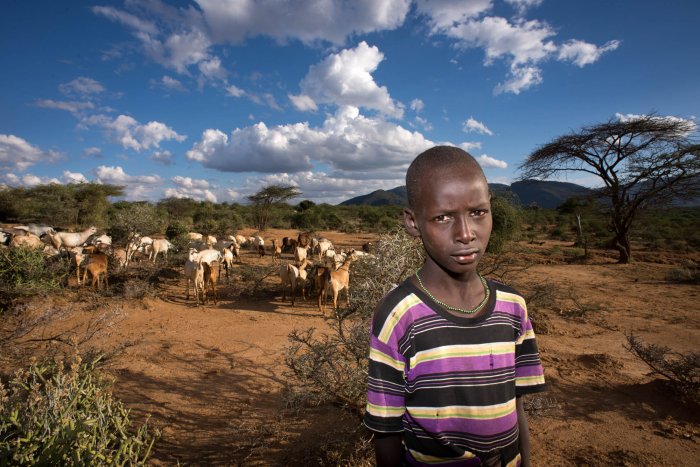 Lchekutis, los niños pastores masai